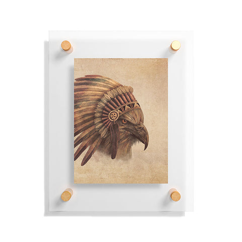 Terry Fan Eagle Chief Floating Acrylic Print