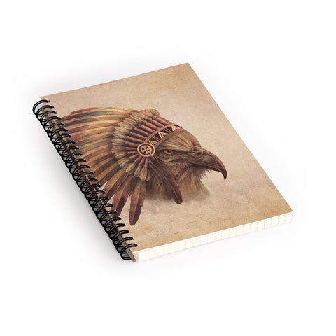 Terry Fan Eagle Chief Spiral Notebook