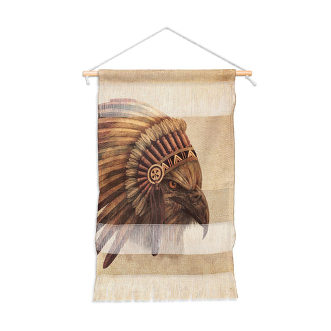 Terry Fan Eagle Chief Wall Hanging Portrait