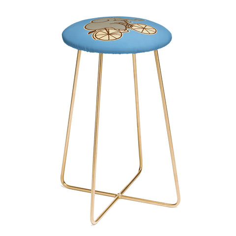 Terry Fan Elephant Cycle Counter Stool