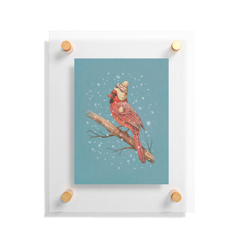 Terry Fan First Snow Floating Acrylic Print