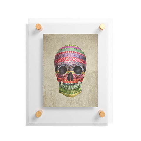 Terry Fan Navajo Skull Floating Acrylic Print