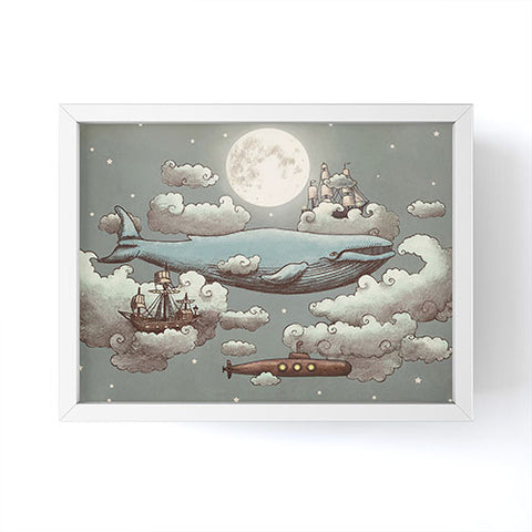 Terry Fan Ocean Meets Sky Framed Mini Art Print