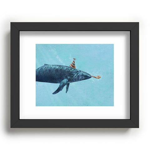 Terry Fan Party Whale Recessed Framing Rectangle