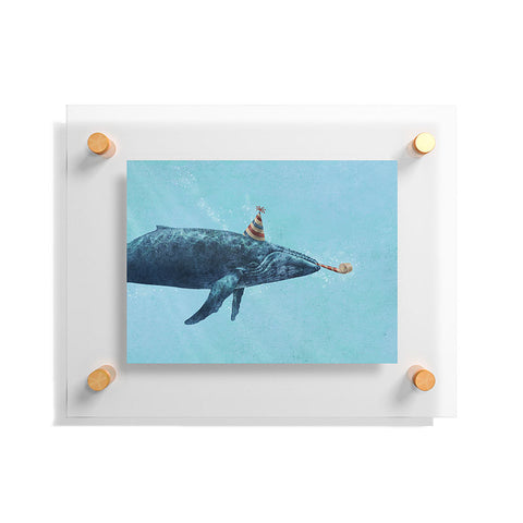 Terry Fan Party Whale Floating Acrylic Print