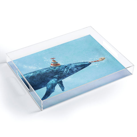 Terry Fan Party Whale Acrylic Tray