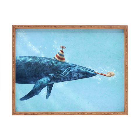 Terry Fan Party Whale Rectangular Tray