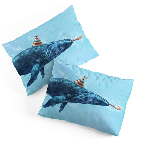 Terry Fan Party Whale Pillow Shams
