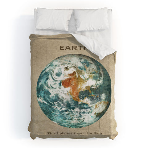 Terry Fan Planet Earth Comforter