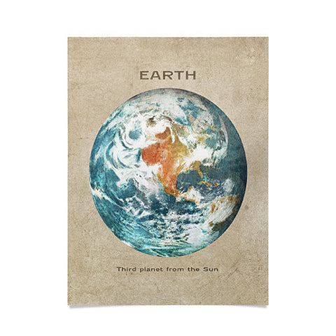 Terry Fan Planet Earth Poster