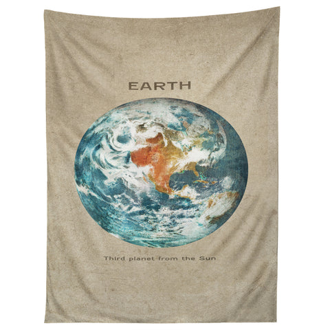 Terry Fan Planet Earth Tapestry