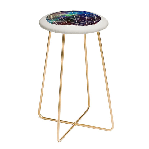 Terry Fan Space Geodesic Counter Stool