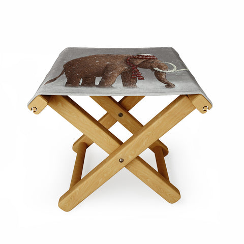 Terry Fan The Ice Age Sucked Folding Stool