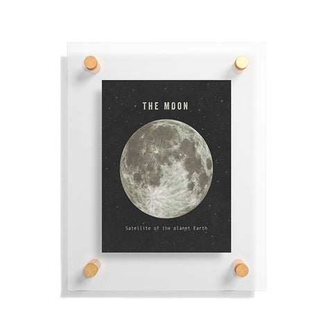 Terry Fan The Moon Floating Acrylic Print