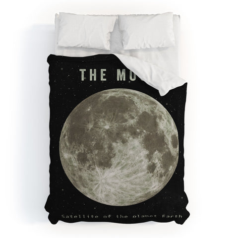 Terry Fan The Moon Duvet Cover
