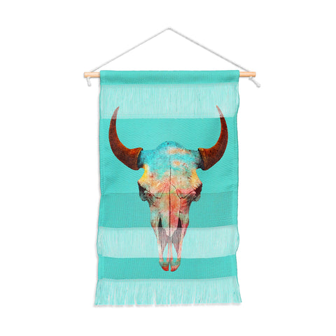 Terry Fan Turquoise Sky Wall Hanging Portrait