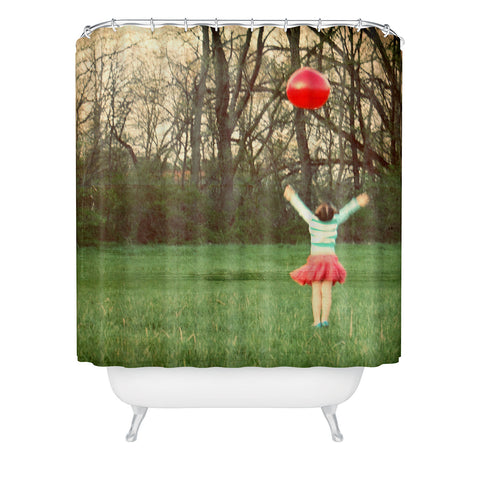 The Light Fantastic Be Young Feel Joy Shower Curtain
