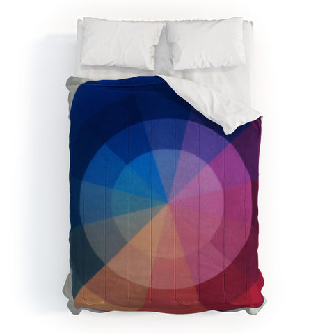 The Light Fantastic Color Wheel Comforter