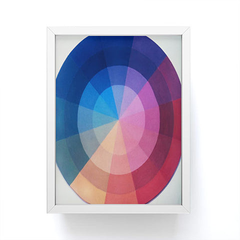 The Light Fantastic Color Wheel Framed Mini Art Print