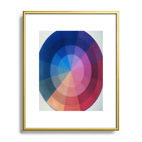 The Light Fantastic Color Wheel Metal Framed Art Print