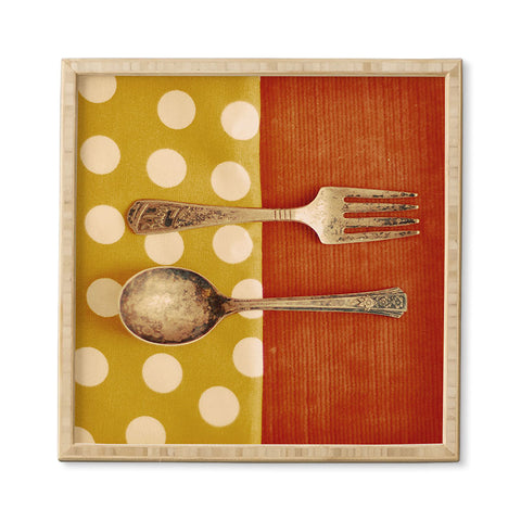 The Light Fantastic Fork And Spoon Framed Wall Art