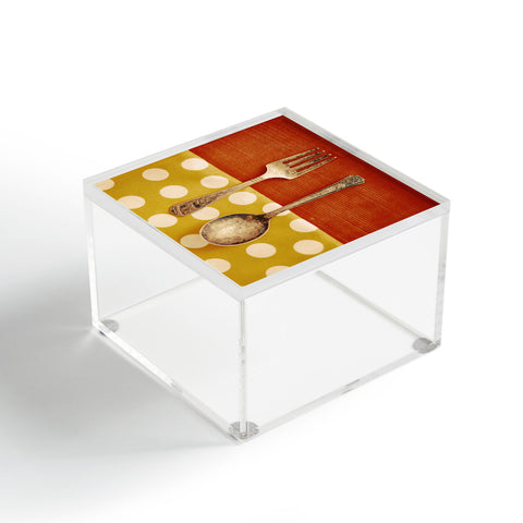 The Light Fantastic Fork And Spoon Acrylic Box