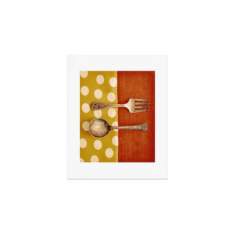 The Light Fantastic Fork And Spoon Art Print