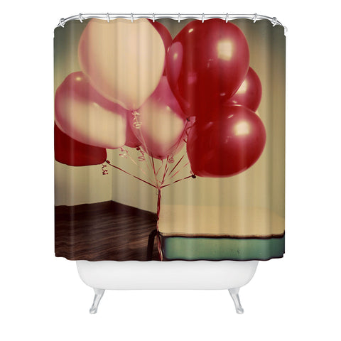 The Light Fantastic Late For The Party Shower Curtain