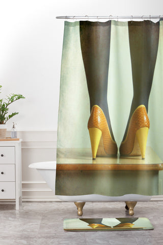 The Light Fantastic My Pretty Power Shower Curtain And Mat