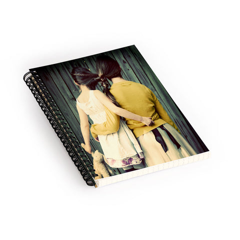The Light Fantastic Two Girls Spiral Notebook