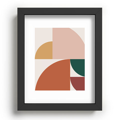 The Old Art Studio Abstract Geometric 10 Recessed Framing Rectangle