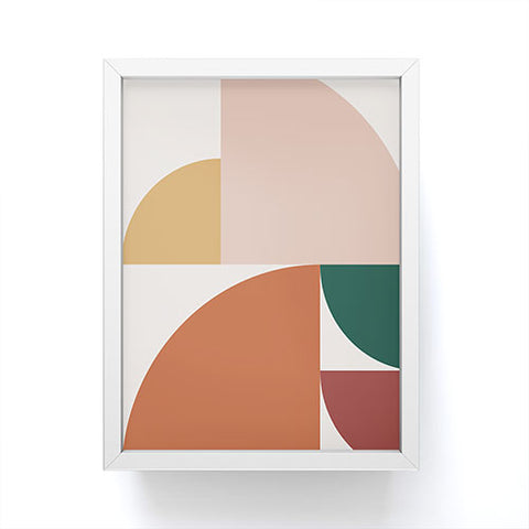The Old Art Studio Abstract Geometric 10 Framed Mini Art Print