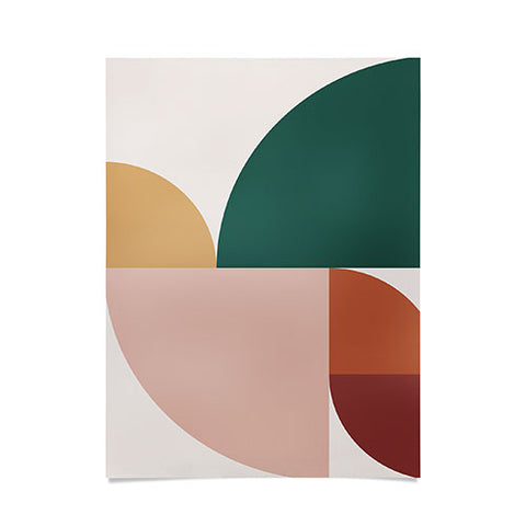 The Old Art Studio Abstract Geometric 11 Poster