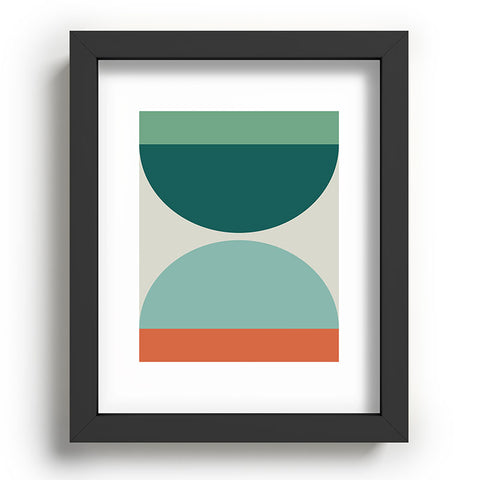 The Old Art Studio Abstract Geometric 20 Recessed Framing Rectangle
