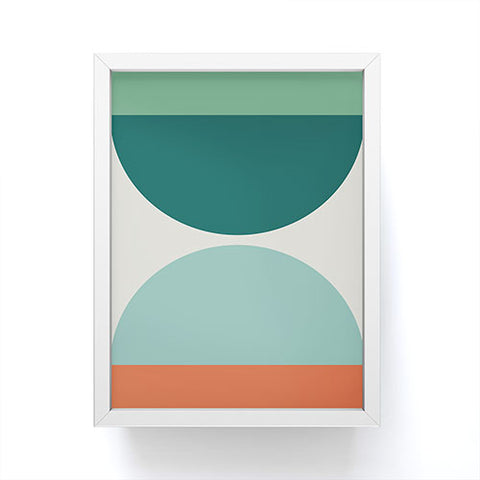 The Old Art Studio Abstract Geometric 20 Framed Mini Art Print