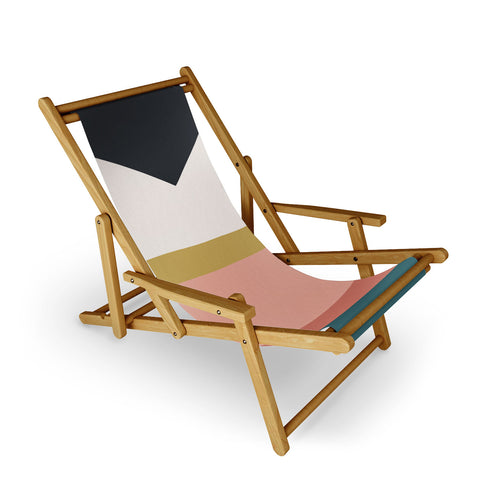 The Old Art Studio Maximalist Geometric 03 Sling Chair