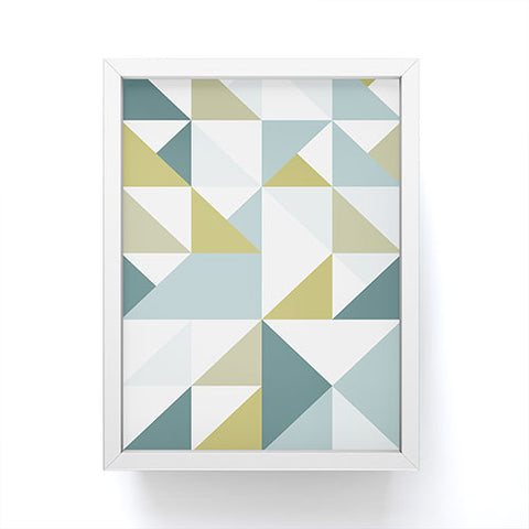 The Old Art Studio Modern Geometric 15 Framed Mini Art Print