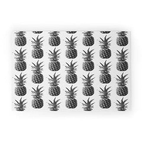 The Old Art Studio Pineapple Pattern 01 Welcome Mat