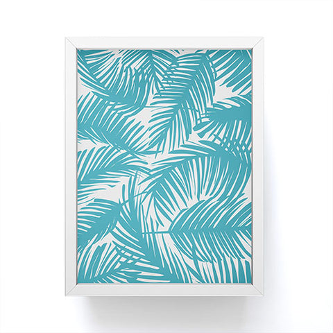 The Old Art Studio Tropical Pattern 02A Framed Mini Art Print