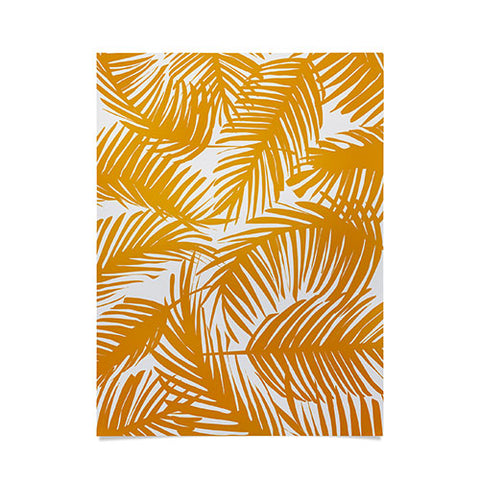 The Old Art Studio Tropical Pattern 02B Poster