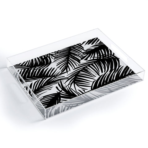 The Old Art Studio Tropical Pattern 02D Acrylic Tray