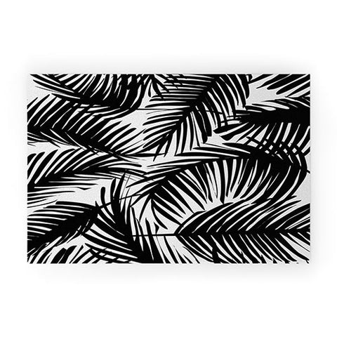 The Old Art Studio Tropical Pattern 02D Welcome Mat