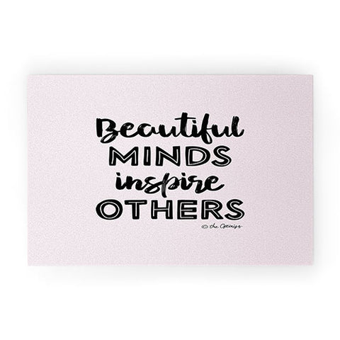 The Optimist Beautiful Minds Inspire Others Welcome Mat