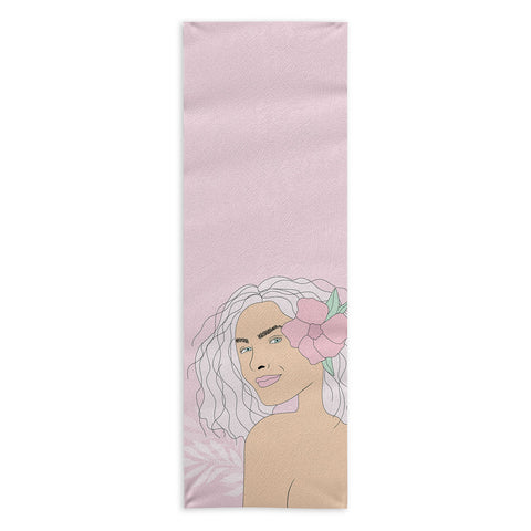 The Optimist Growing Positive Thoughts Yoga Towel