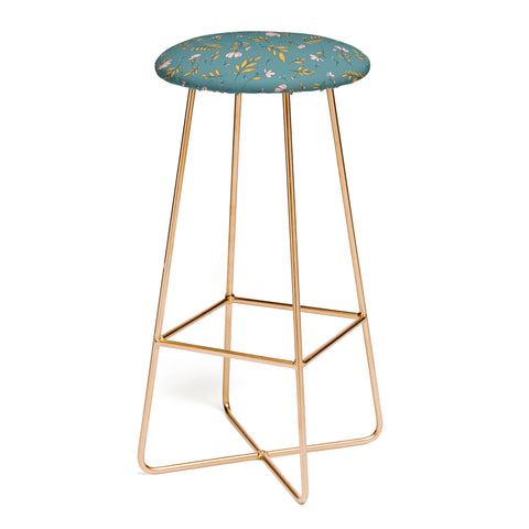 The Optimist I Can See The Change Floral Bar Stool
