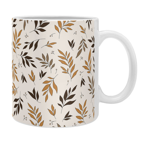 The Optimist Leaves Of Change Pattern Coffee Mug