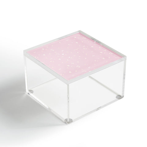 The Optimist My Little Daisy Pattern in Pink Acrylic Box