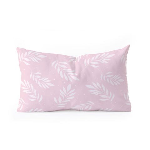The Optimist My Pink World Oblong Throw Pillow