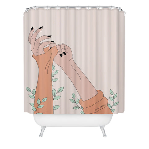 The Optimist Pushing The Limits Shower Curtain