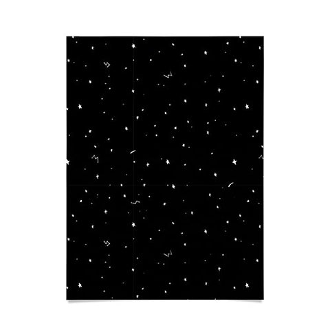 The Optimist Sky Full Of Stars in Black Poster